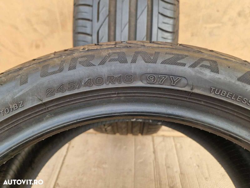 2 Bridgestone R18 245/40 Anvelope de vară DOT4217 - 5