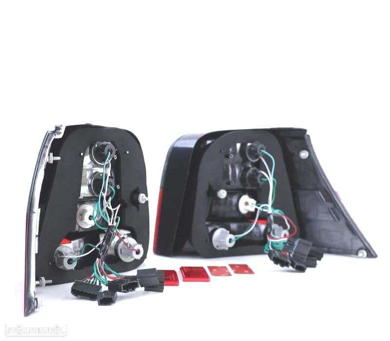 FAROLINS TRASEIROSVOLKSWAGEN VW GOLF 4 VERMELHO ESCURECIDO - 2