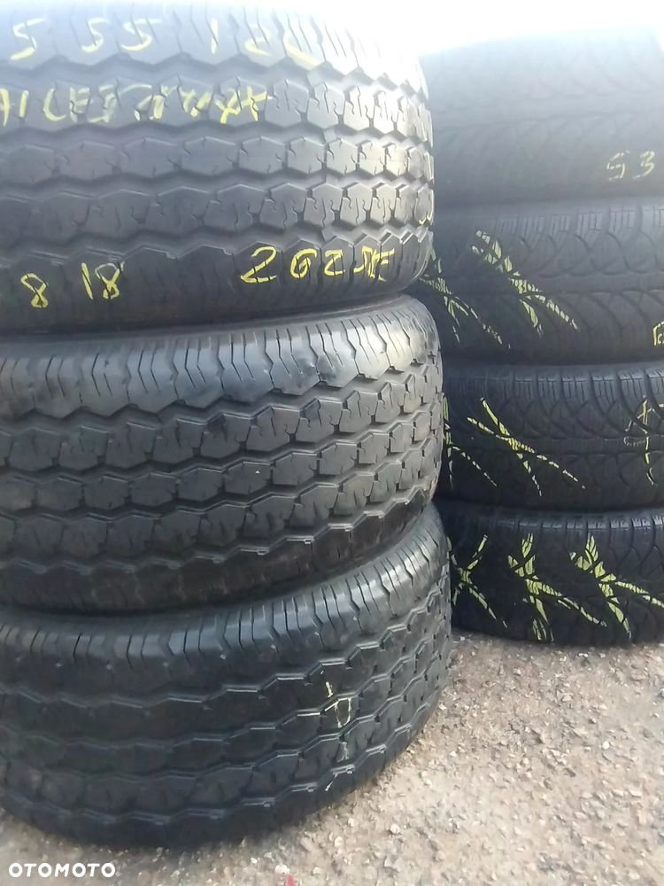 225/55R12C 12 C 104N Opony Letnie Lato Całoroczne Wielosezonowe M+S TRAILERMAXX RADIAL Cheng Shin 6mm do lawety przyczepy Legnica ALU-RAD 225/55 - 5