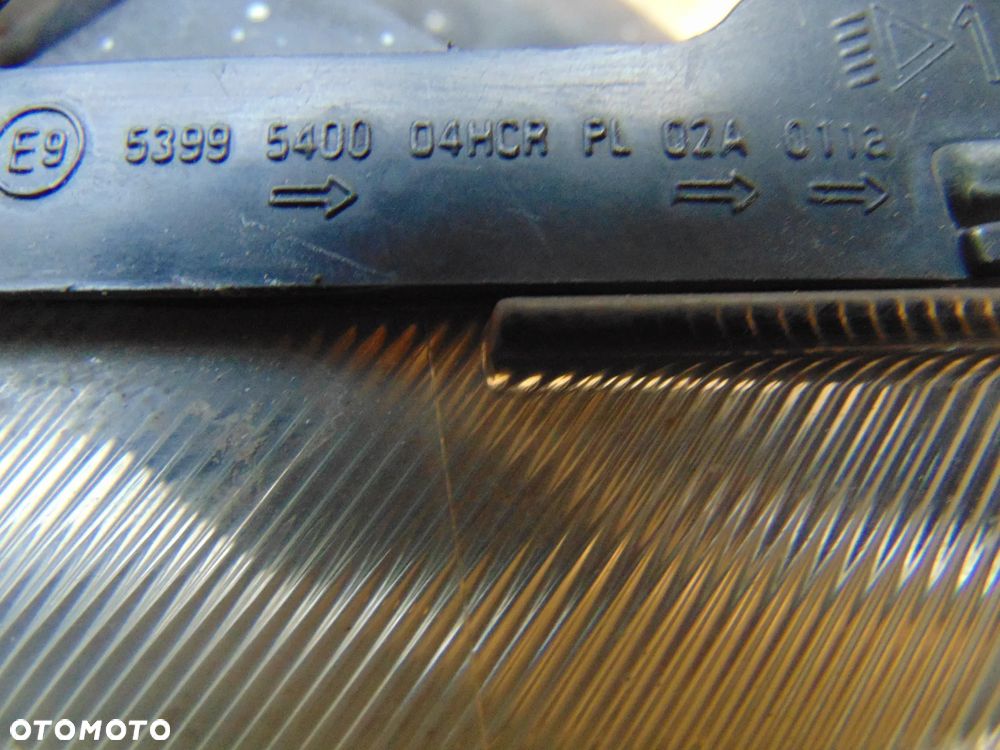 Lampa renault megane 2 przód cena sztuka R/L - 5