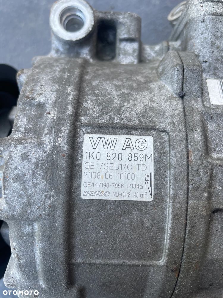SPRĘŻARKA KLIMATYZACJI KOMPRESOR 1K0820803F 1K0820803M VW - 6
