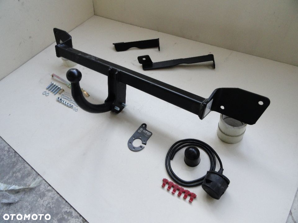 Nowy  Markowy Hak Holowniczy Słupsk + Wiązka + Gniazdo elektr.do Fiat Grande EVO III 3 Punto od 2006 - 8
