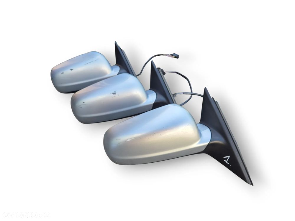 LUSTERKO ELEKTRYCZNE PRAWE 5 PINÓW VW PASSAT B5 FL SREBRNE: LA7W - 1