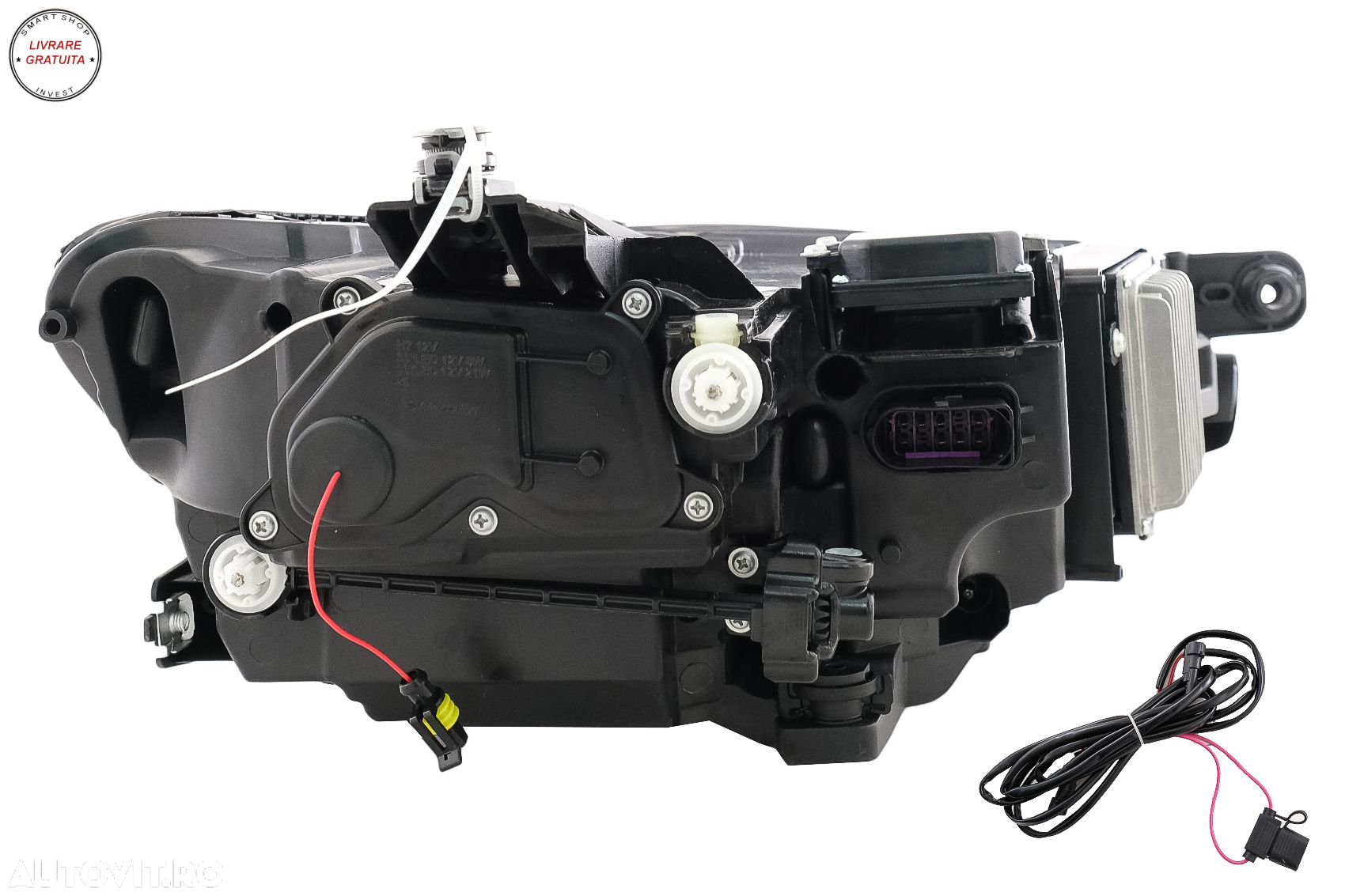 Faruri Full LED Dinamic VW Passat B8 3G (2014-2019) Matrix Look- livrare gratuita - 11
