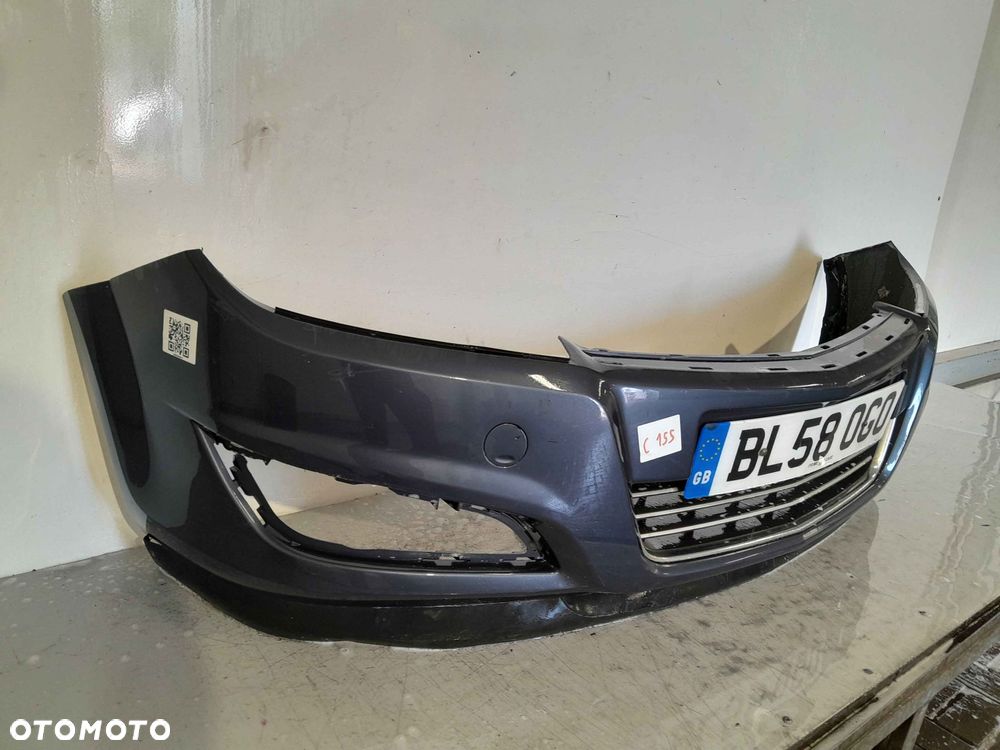 ^ ZDERZAK PRZÓD PRZEDNI DO OPEL ASTRA H 3 III LIFT FL Z168 SZARY - 4