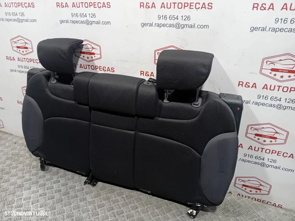 Conjunto de Bancos Trás Traseiro Fiat Stilo 3VR Imaculados Tecido Original - 5