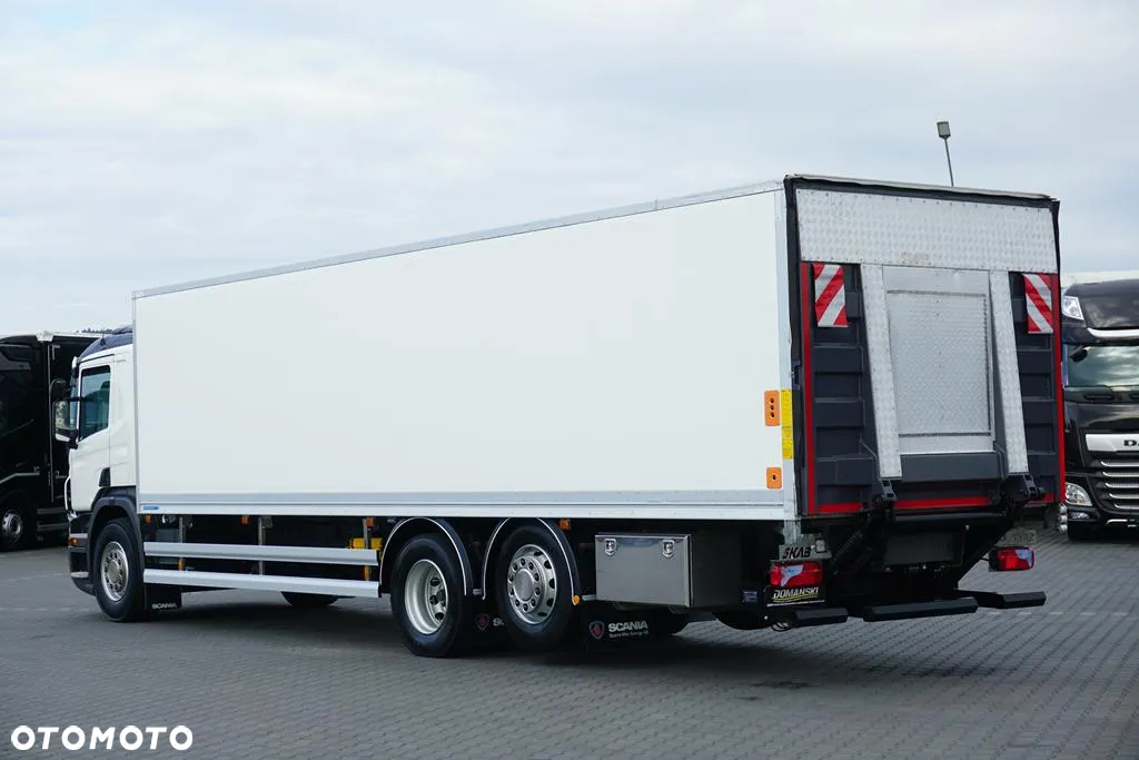 Scania P 320 / EURO 6 / KONTENER + WINDA / 22 PALETY / OŚ SKRĘTNA - 6