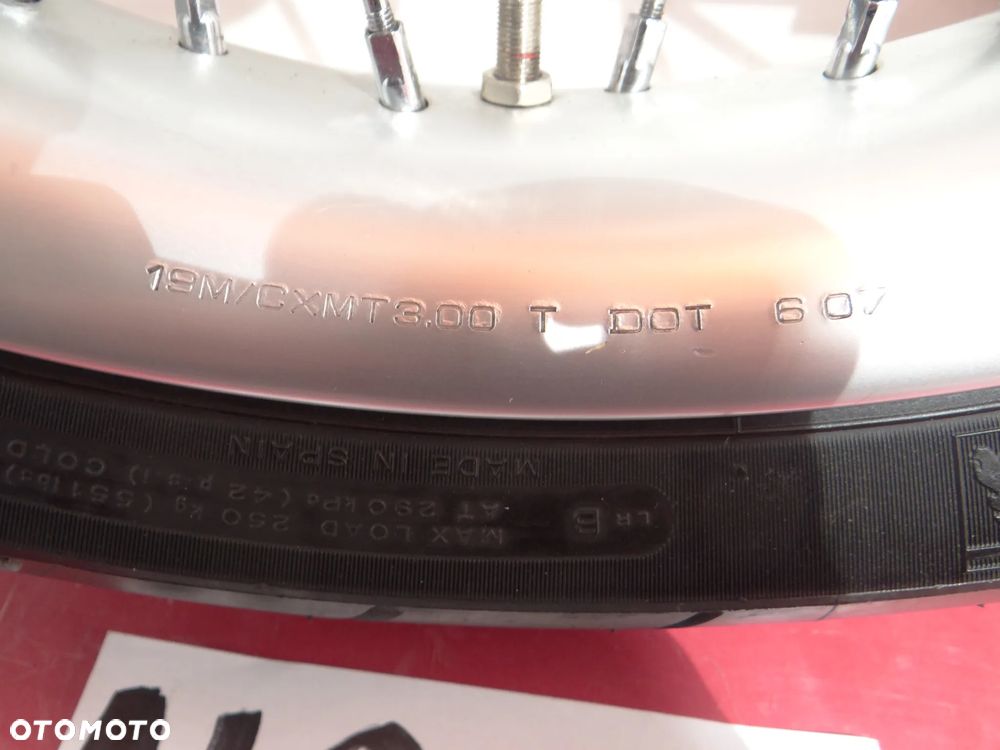 N238 Harley Davidson V-Rod VRSCA 03-07 Felga KOŁO przód 19"x3.00 ( Bez rantu ) - 4