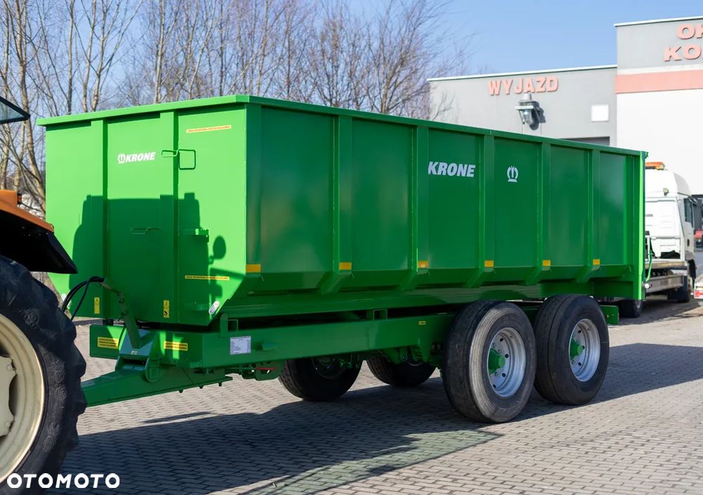 Krone ZZ FILMKRONE ZZ TANDEM 18T 2011 WYWROTKA HAMULCE POWIETRZE + HYDRAULIKA POSIADM WIELE MAZYN CHLEBOWO 11A - 13