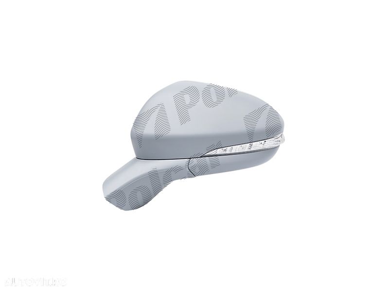 Oglinda exterioara Ford Mondeo, 03.2015-, stanga/dreapta, reglare electrica; grunduit; incalzita; cu functie detectie unghi mort; geam asferic; cromat; pliere electrica; 13 pini; cu semnalizare; cu lampa p - 1