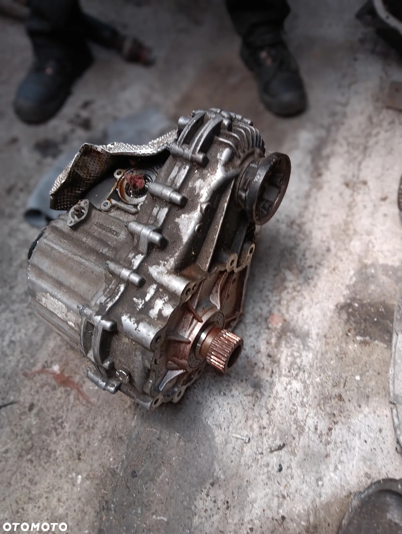 mercedes w164 ml 3.5b v6 reduktor skrzyni biegow a1642801000 - 4