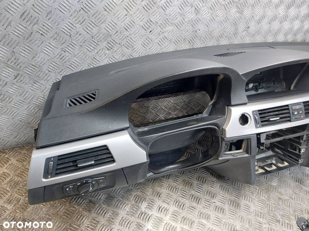 ZESTAW AIRBAG POSTRZAŁOWY KOKPIT DESKA PASY PODUSZKI MODUŁ BMW E90 E91 - 8