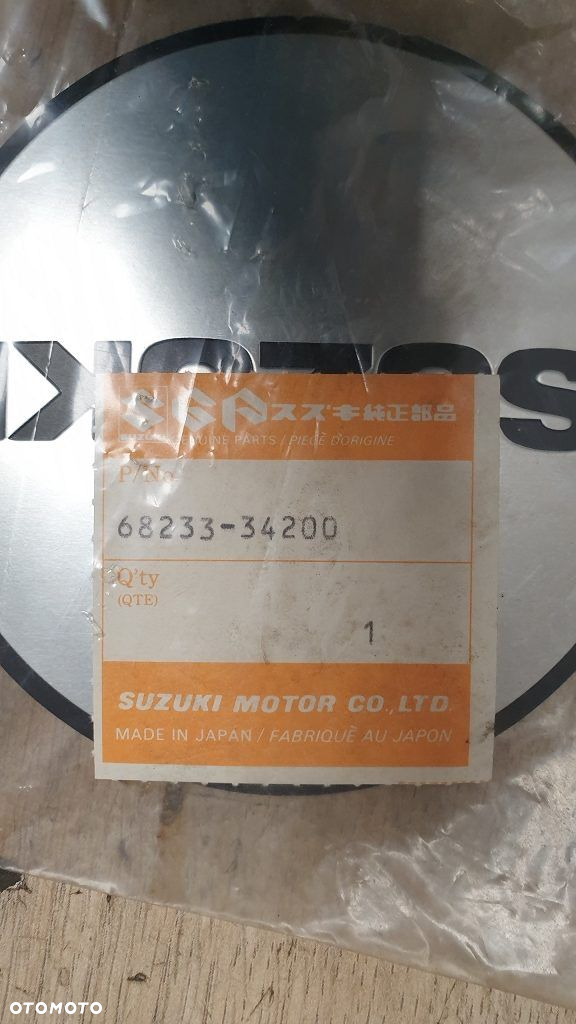 Emblemat pokrywy alternatora Suzuki GS550 GS550 GS850 GS1100  68233-34200 - 4
