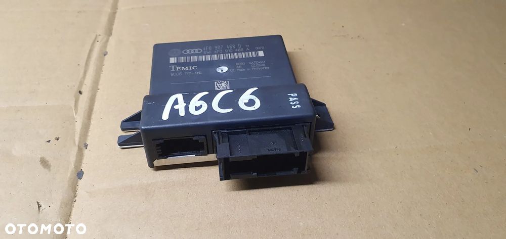 Moduł sterownik Gateway Audi A6 C6 4F0907468D 4F0910468A - 1