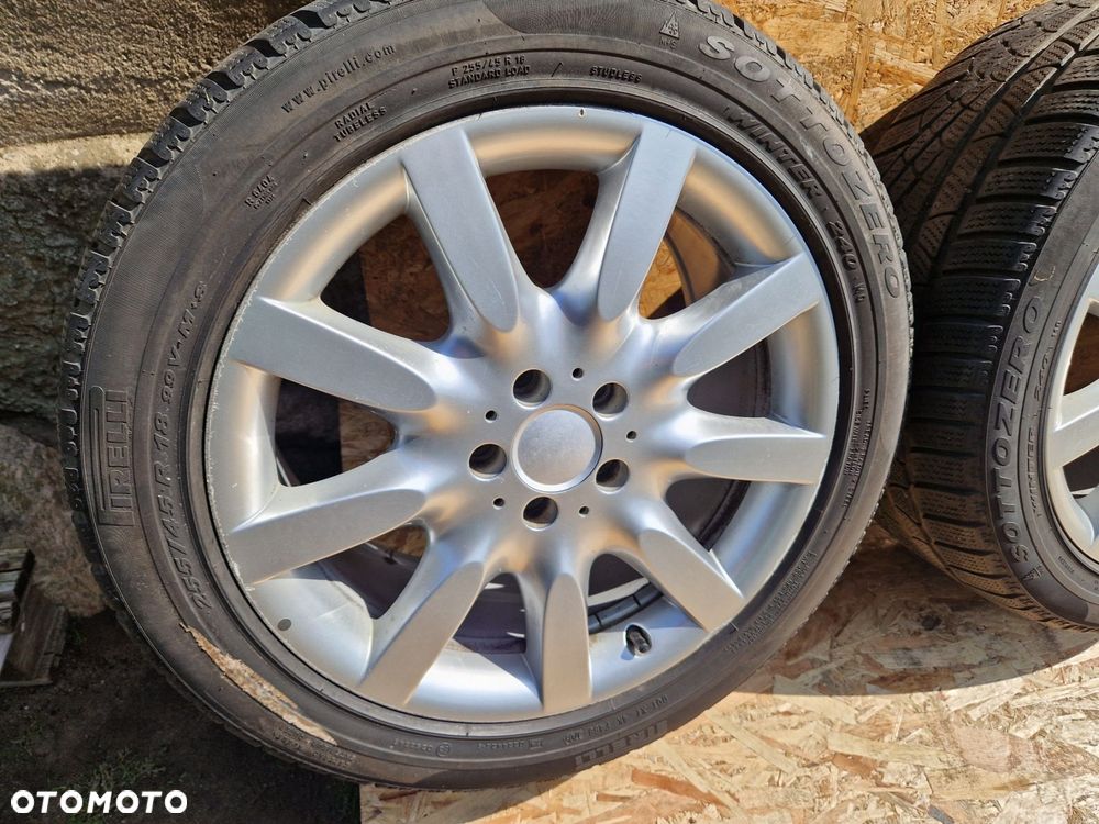 MB A2214011902 FELGI ALUMINIOWE 18' OPONY  PIRELLI ET43 8,5JX18 5X112 5,5MM - 2