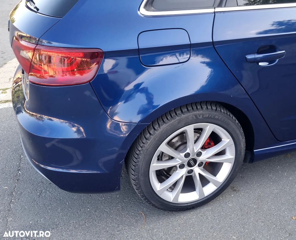 Audi A3 2.0 TDI Sportback (clean diesel) quattro S tronic S line Sportpaket - 14