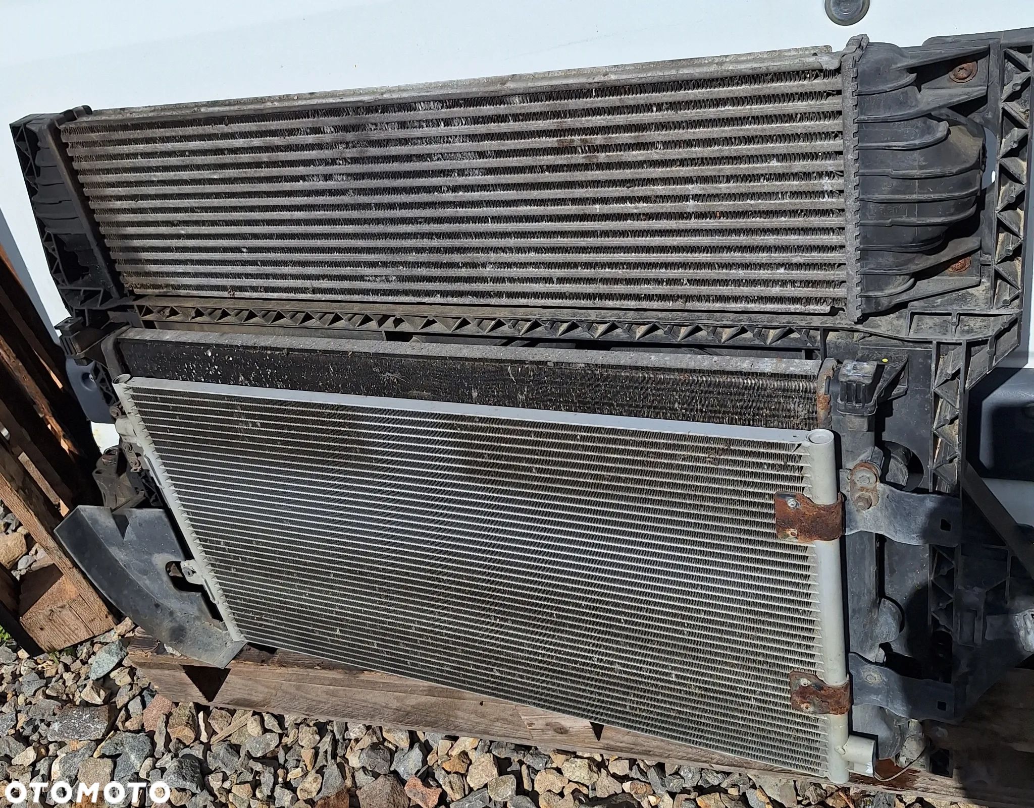 CHŁODNICA KLIMATYZACJI,WODY.INTERCOLER, WENTYLATOR  RENAULT MASTER 2,5 DCI-08 rok - 1