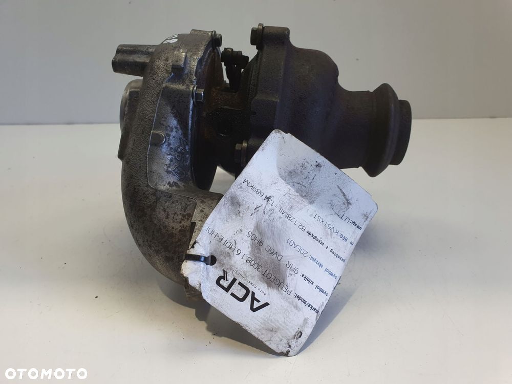 TURBOSPRĘŻARKA Peugeot 3008 1.6 HDI _ 9686120680-06 - 4