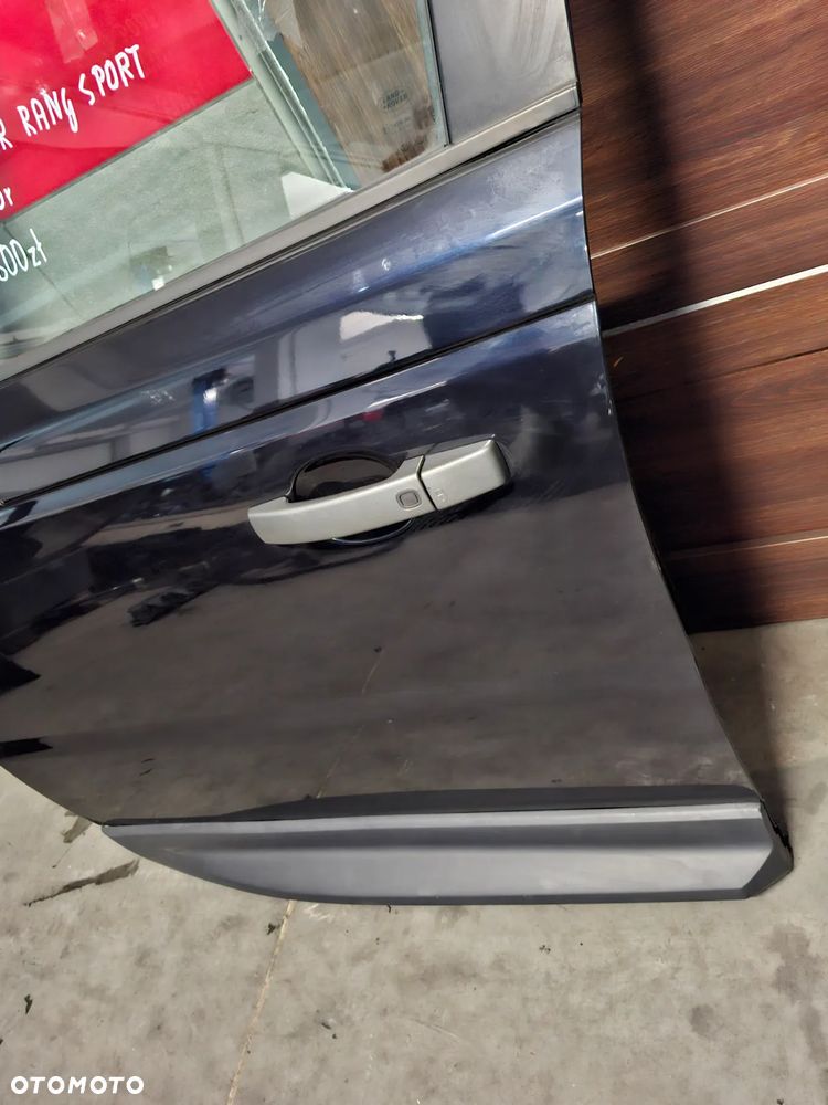 Drzwi lewy przód Land Rover Range Rover Sport rok 2010 lift 5,0 V8 510 KM kolor granatowy metalik - 3