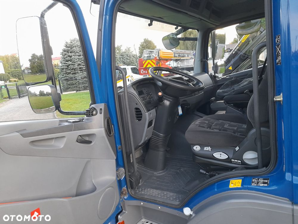 Mercedes-Benz ATEGO 1223K 6 - cylindrów!!  FABRYCZNA WYWROTKA MAILLER Kiper + HDS Dzwig żuraw Palfinger 5+6 funkcja, DODATKOWE zasilanie hydrauliczne przyczepy PRZYCZEPA 16 ton!!! Pełny serwis ASO ORYGINALNY Potwierdzony przebieg 126000km - 26