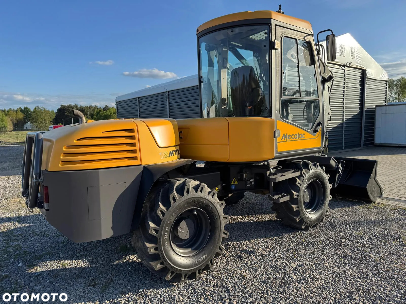 Mecalac 12 MTX 9260 kg Koparko Ładowarka - 6