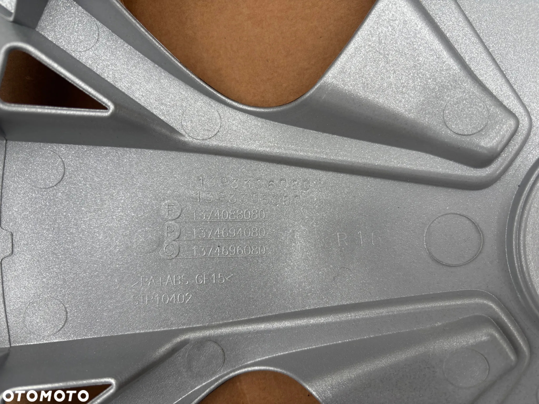 Nowe Oryginalne Kołpaki Fiat Ducato 16" 16 4 Sztuki Komplet 1393306080 1393305060 - 6