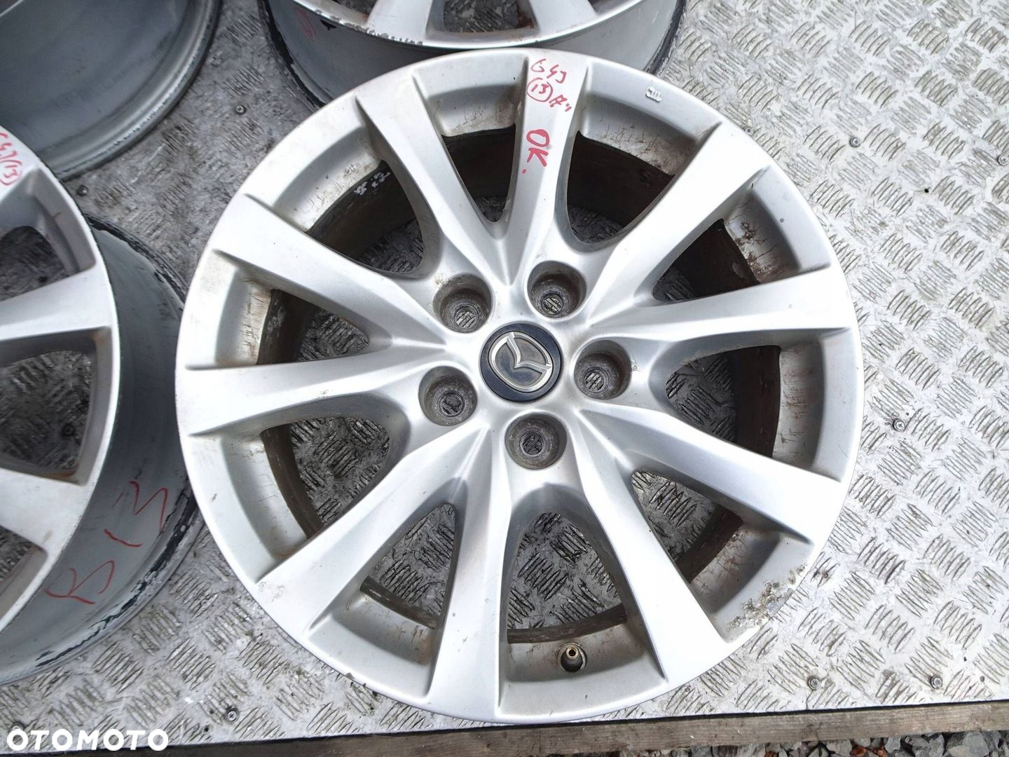 Alufelgi KPL. Mazda 6 GJ 17" 5x114.3 ET 50 - 12