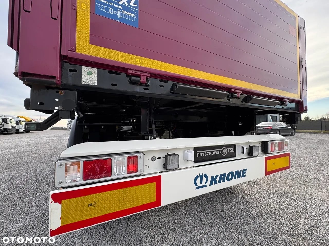 Krone AZ 18K / 14200 KG ŁADOWNOŚCI !!! / Z NIEMIEC / OPONY 90% - 18
