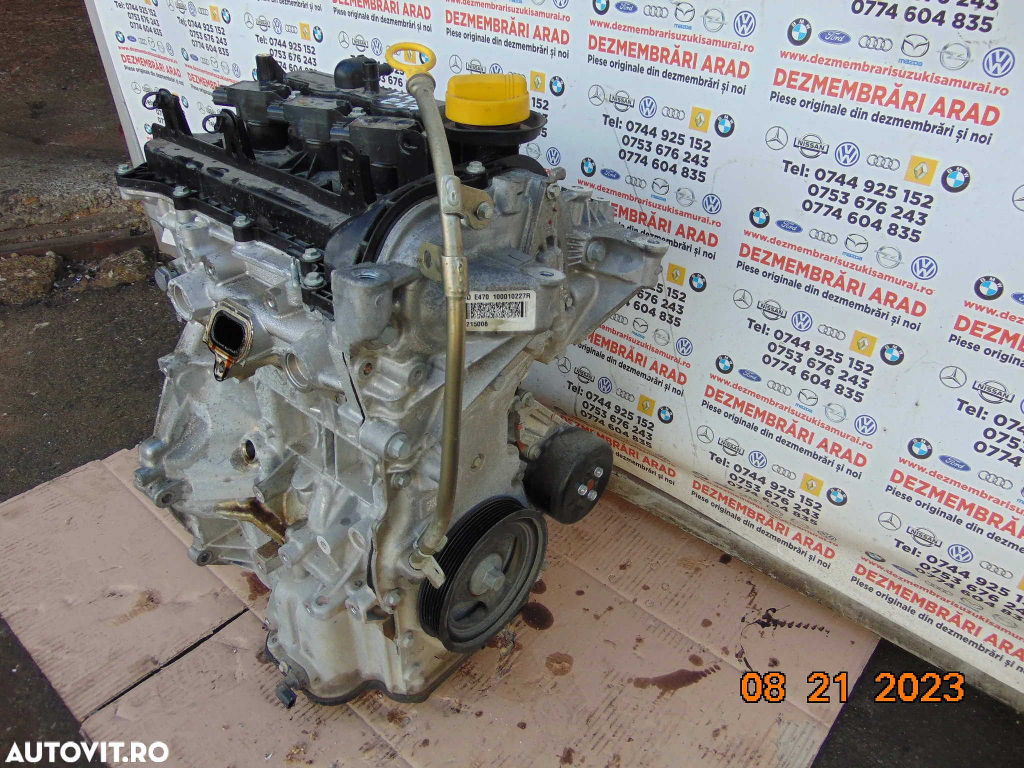 Motor Dacia 1.0 h4de470 h4de Logan sandero MCV Renault clio captur 1.0tce - 4