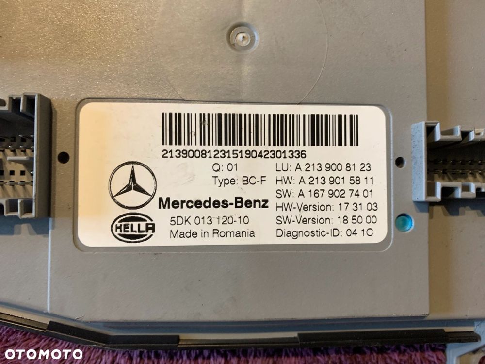 MODUŁ KOMFORTU MERCEDES CLS W257 E-KLASA W213 KOMBI A2139008123 - 4
