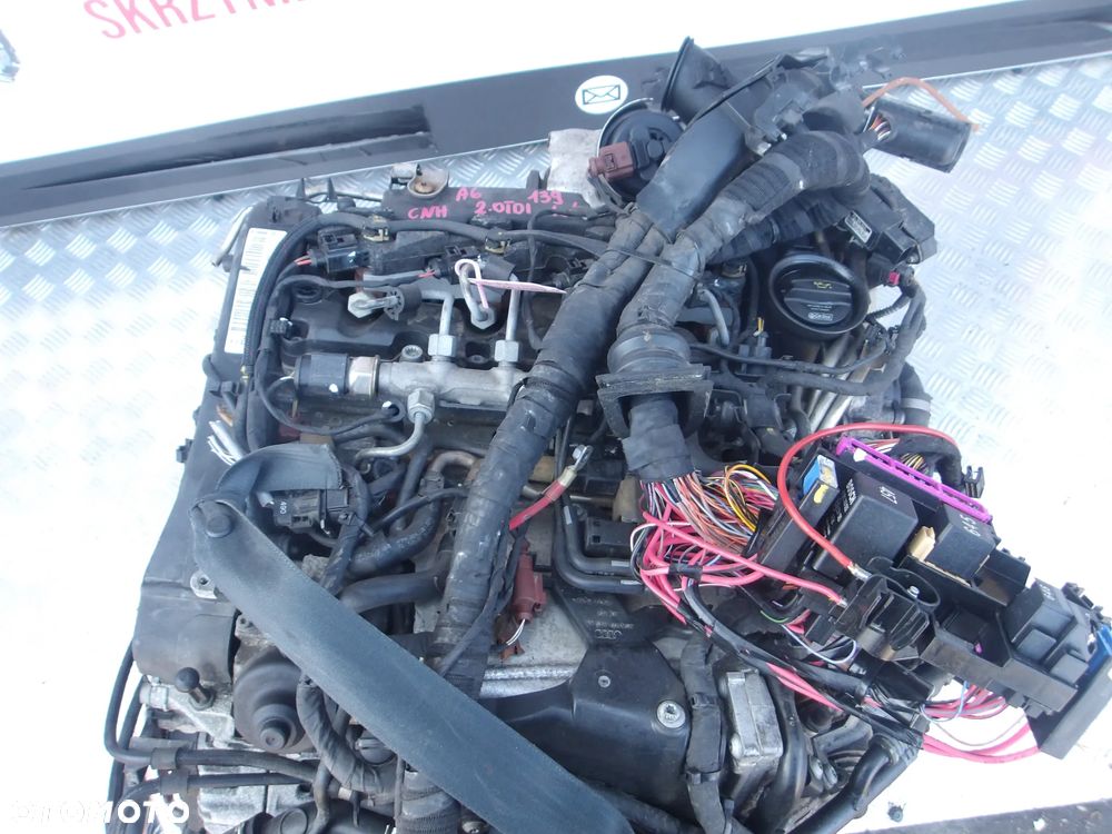 SILNIK KOMPLETNY AUDI A6 2.0 TDI 190KM 15r. CNH CNHA 139 TYS - 2