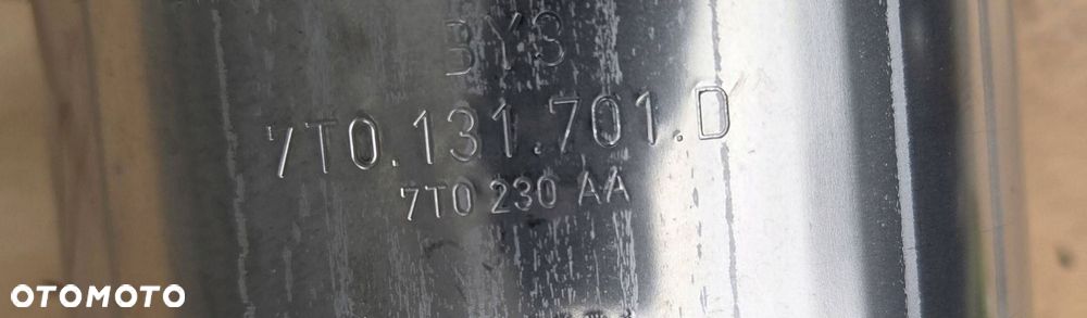 volkswagen multivan t7 filtr cząstek stałych katalizator dpf fap 7t0253059s - 4