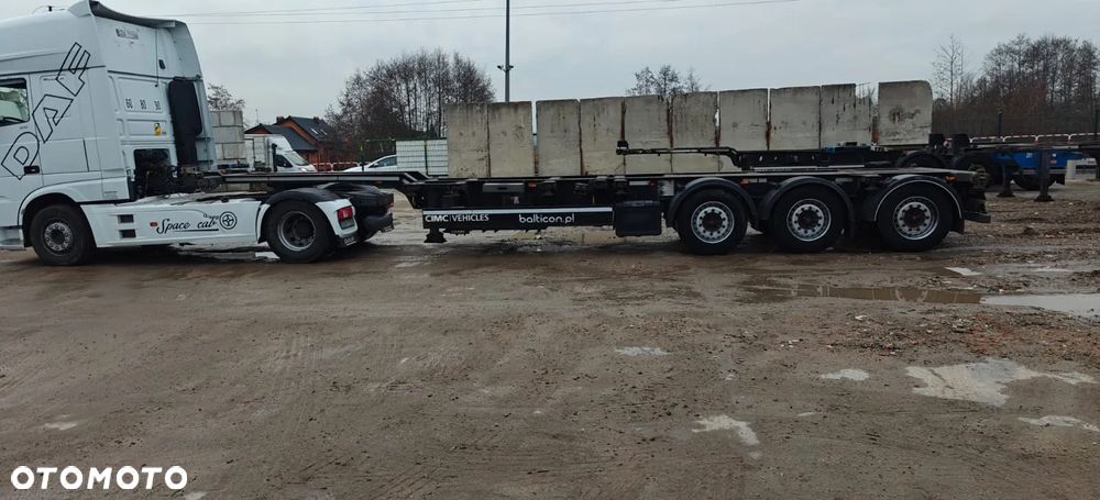 CIMC SC03 naczepa podkontenerowa 20", 2x20", 40", 45" - 2018r. - 10