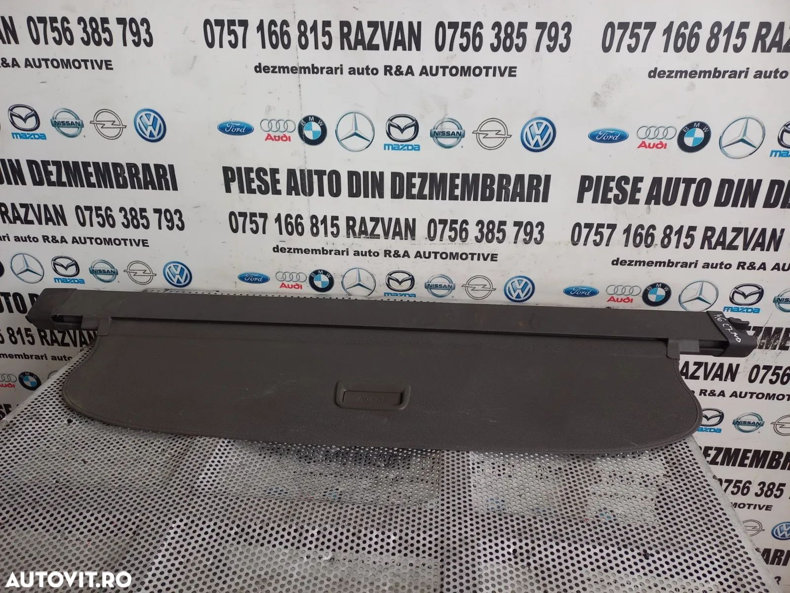 Rulou Acoperitoare Portbagaj Audi A6 4G C7 Combi Variant Maro Original An 2011-2012-2013-2014-2015- - 1