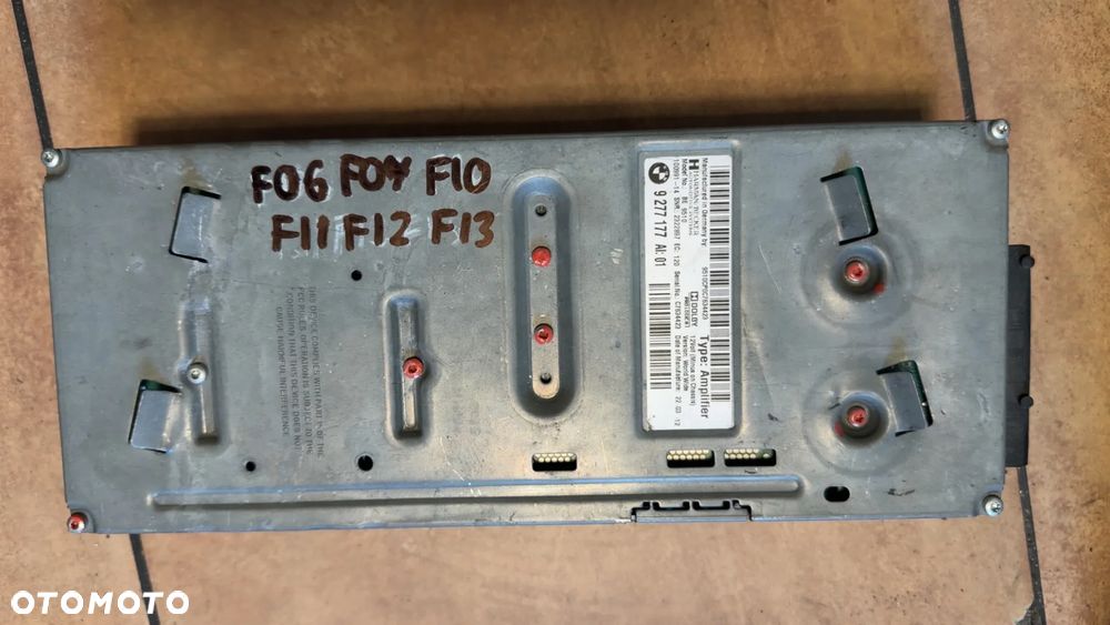 BMW F06 F07 F10 F11 F12 F13 WZMACNIACZ HARMAN/BECKER 9277177 - 2