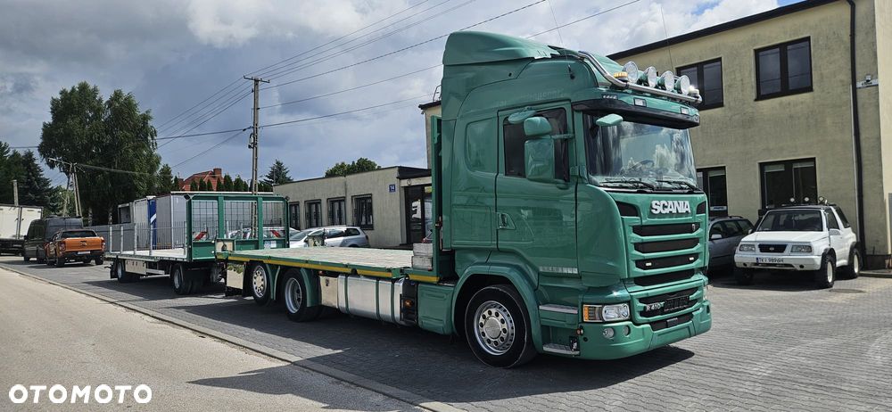 Scania SCANIA R410 + PRZYCZEPA H&W / NAJAZDY / TWIST LOCK / CENA ZA ZESTAW - 5
