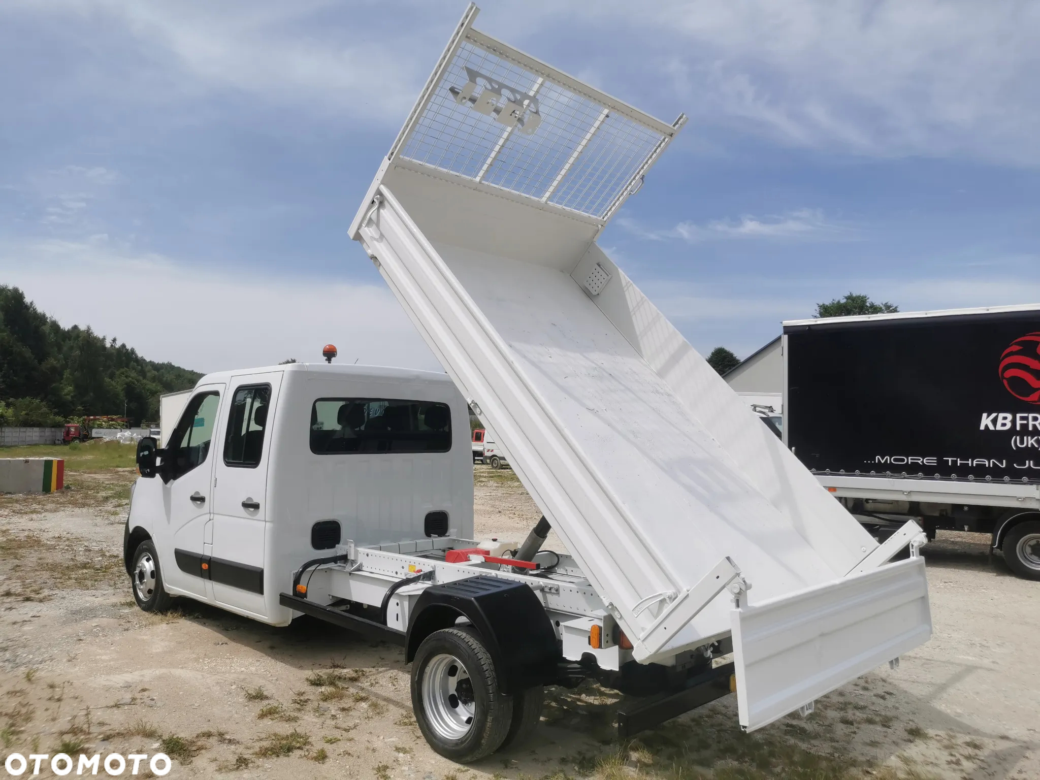 Renault Master 2.3dCi-130KM Brygadówka wywrotka 48.800km przebieg kiper doka Dubel klimatyzacja - 6