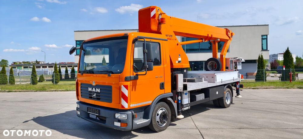 MAN Podnośnik koszowy Wumag WT270 Man TGL WT 270 2007r zwyżka ruthmann palfinger bison - 2
