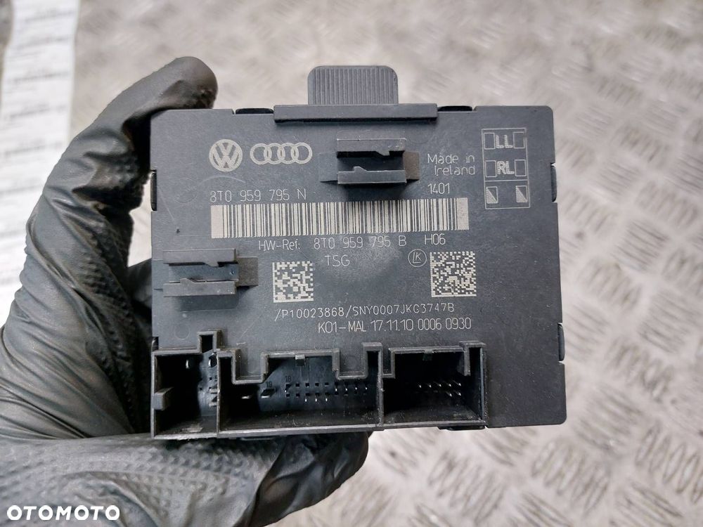 MODUŁY DRZWI PRAWY PRZÓD + TYŁ AUDI A4 B8 8T0959792D 8T0959795B - 2