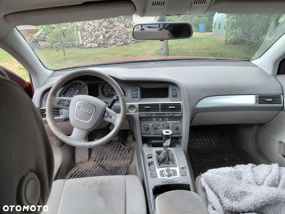 części Audi A6 C6 kombi 2.4 benzyna 2005r silnik skrzynia maska klapa drzwi LZ3G - 5