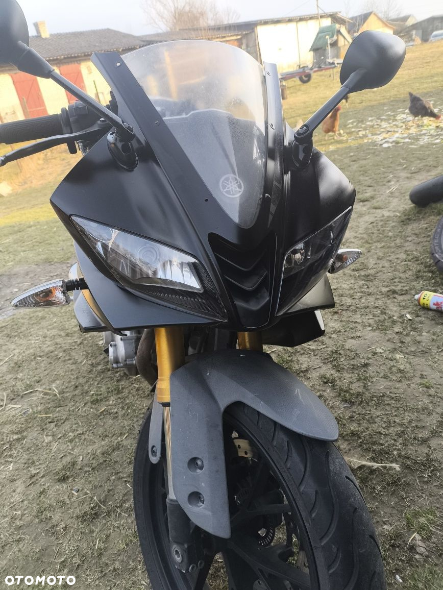 Yamaha Yzf r125 bok czasza owiewka lampy licznik stelaz komplet - 6