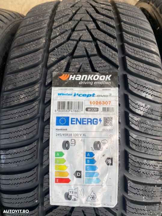 vand set anvelope 245/45/18-275/40/18 hankook de iarnă noi - 2