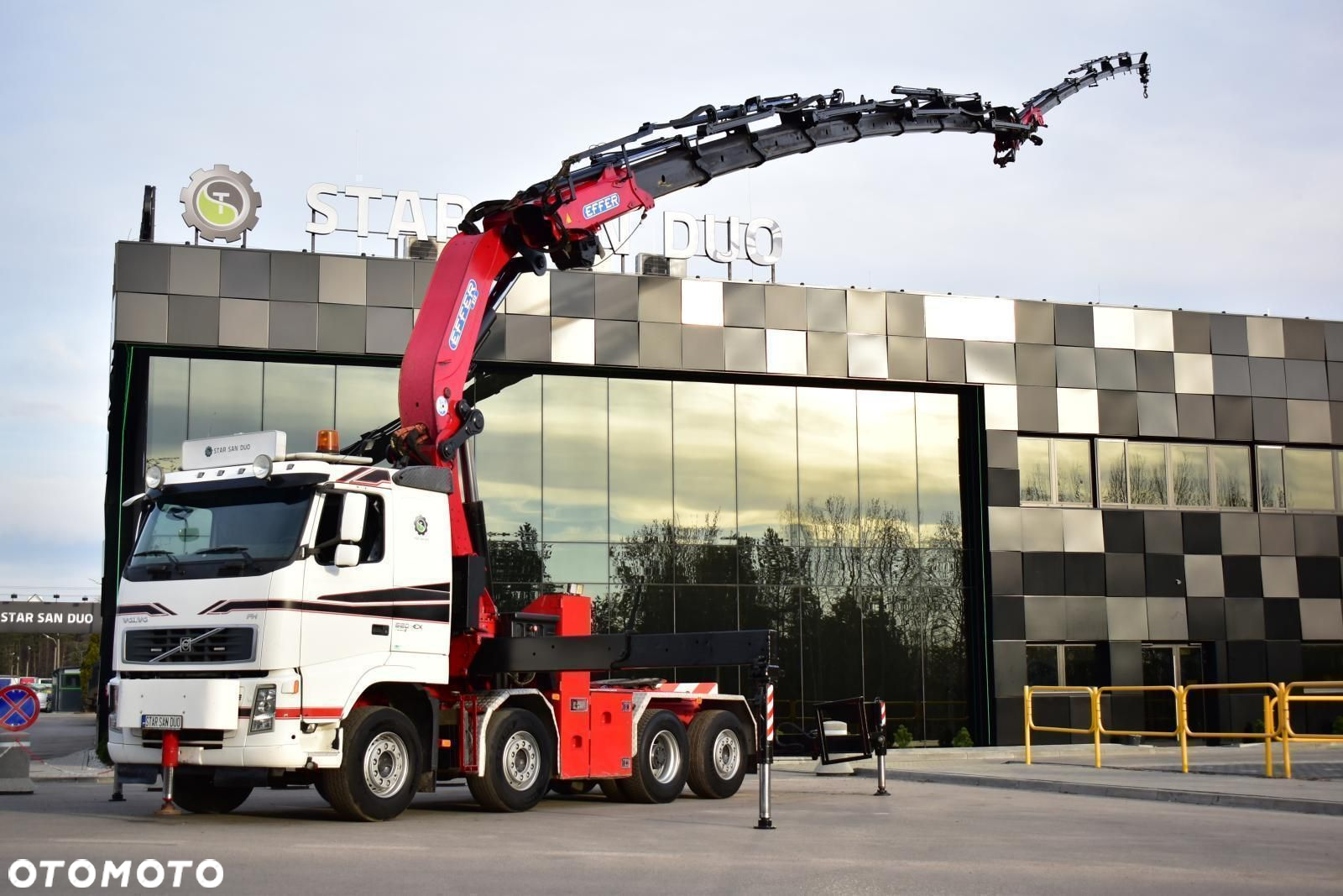 Volvo FH 520 8x2 EFFER 850 Fly Jib HDS Żuraw Wciągarka - 5
