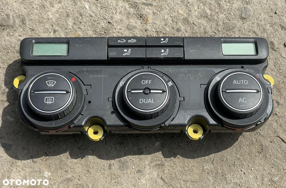 Panel sterowania nawiewu Volkswagen Scirocco OE - 1