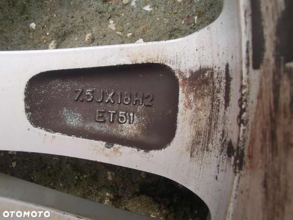 felgi aluminiowe skoda vrs oe 1z0601025ad 7.5" x 18" 5x112 et 51 - 8