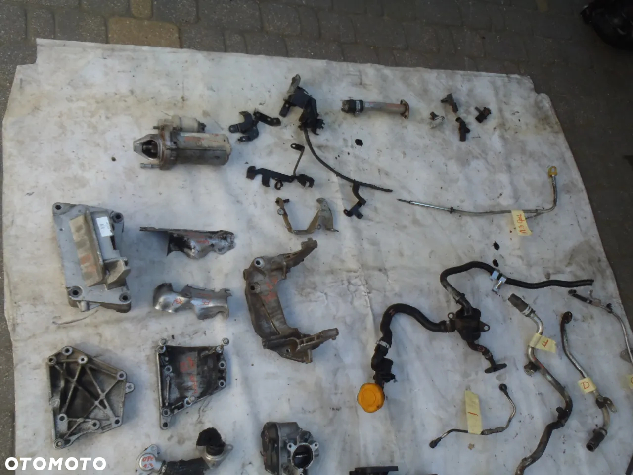 rozrusznik alternator sprężarka egr kolektor ssacy wydechowy silnik opel astra J corsa D Combo meriva B 1.3 ctdi - 10