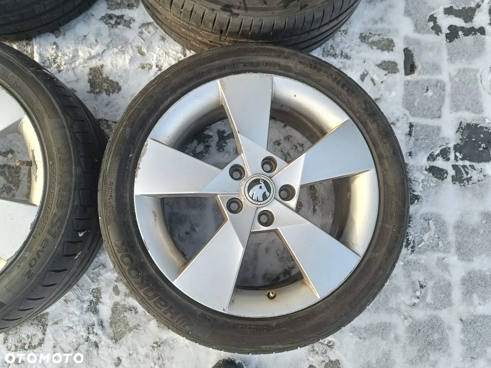 Felgi Aluminiowe 16 Skoda Octavia 3 5x112 ET49 5E0601025D Koła VW Seat Audi 7Jx17H2 - 14