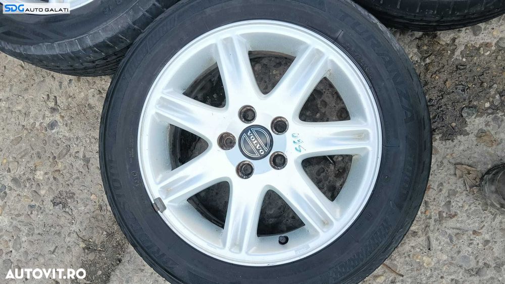 Set 4 Jante Roti Aliaj 205 55 16 R16 MIMAS 5x108 Volvo S80 1998 - 2006 [M9510] - 2