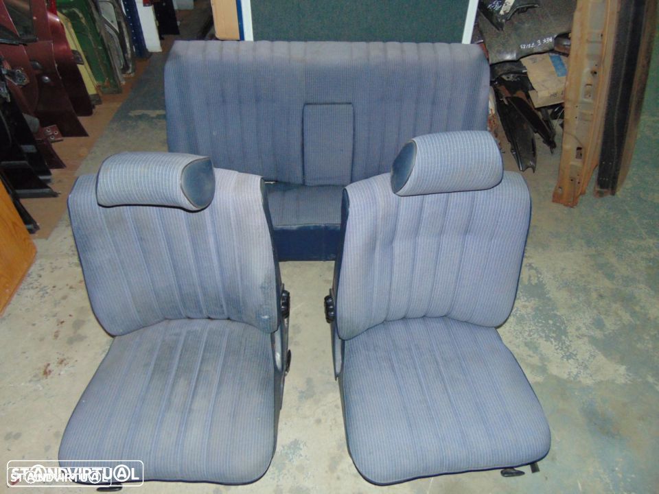 Mercedes W123 - conjunto dos estofos - 1
