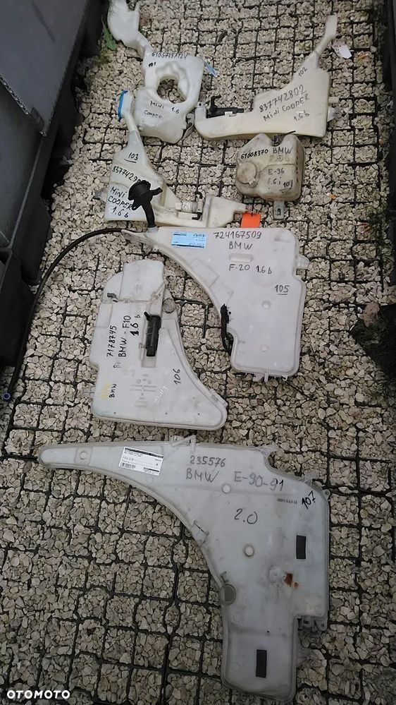 BMW MINI ZBIORNICZEK ZBIORNIK WYRÓWNAWCZY PŁYNU SPRYSKIWACZA SPRYSKIWACZY WSPOMAGANIA - 3